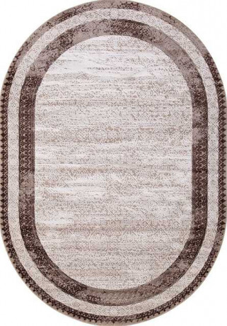 Турецкий ковер ARMINA-04041B-DARK-BROWN-OVAL