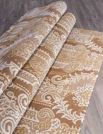 Турецкий ковер QATAR-NK305-080-BROWN-STAN