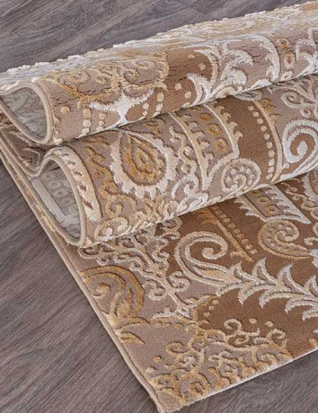 Турецкий ковер QATAR-NK305-080-BROWN-STAN