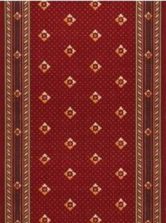 Дорожка паласная Плутон Красный