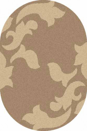 Овальный ковер PLATINUM T620 D.BEIGE-BEIGE