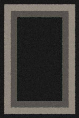 Прямоугольный ковер PLATINUM T643 BLACK