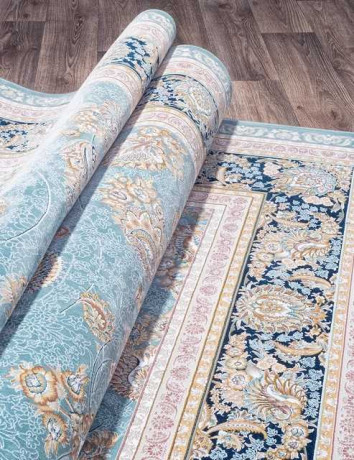 Иранский ковер FARSI 1500 G136-BLUE-STAN