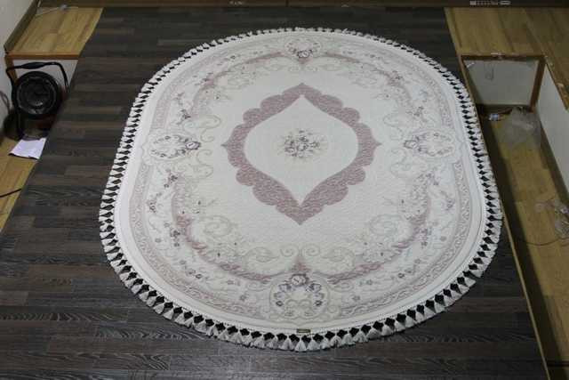 Турецкий ковер HUNKAR-7921-PURPLE-PURPLE-OVAL