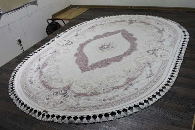 Турецкий ковер HUNKAR-7921-PURPLE-PURPLE-OVAL