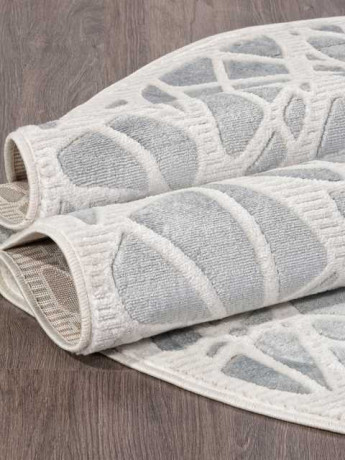 Ковёр MIRANDA-D967-BLUE-CREAM-OVAL