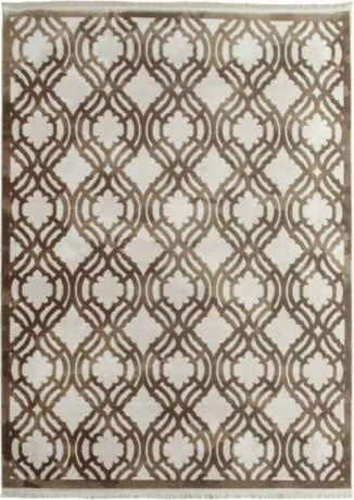 Турецкий ковер SARDES-TRUVA-08423B-BROWN-BROWN-STAN