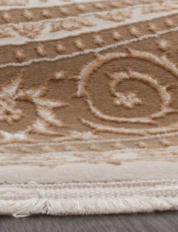 Турецкий ковер QATAR-33030-080-BROWN-OVAL