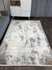 Турецкий ковер DOKU-9347H-BLUE-CREAM-STAN