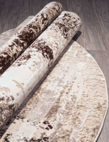 Турецкий ковер ARMINA-04047B-DARK-BROWN-OVAL