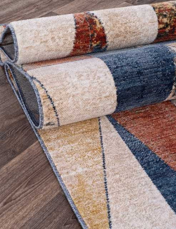 Турецкий ковер ZEUS-B3526A-VANILLA-GREEN-STAN