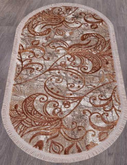 Турецкий ковер REGINA-O0273-020-ROSE-OVAL