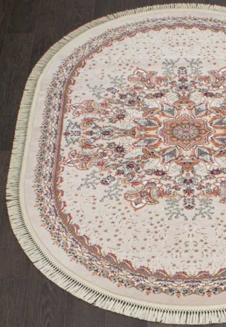 Ковёр ISFAHAN-D521-CREAM-OVAL