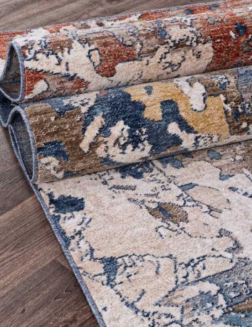 Турецкий ковер ZEUS-B3576A-GREEN-BRICK-STAN