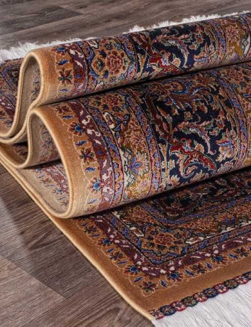 Иранский ковер QUM-603-YELLOW-STAN