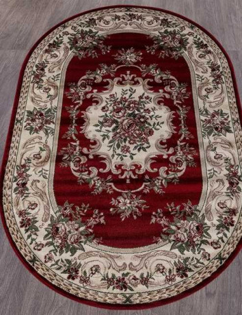 Ковёр COLIZEY-D057-RED-OVAL
