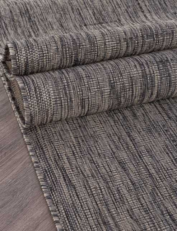 Ковёр VEGAS-S008-D-GRAY-BLACK-STAN