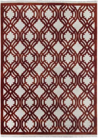 Турецкий ковер SARDES-TRUVA-08423R-RED-RED-STAN