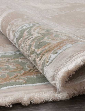 Турецкий ковер QATAR-33031-040-GREEN-OVAL