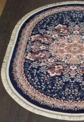 Ковёр ISFAHAN-D521-NAVY-OVAL