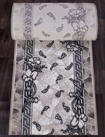 Ковровая дорожка (тканная) Diana 6 серый