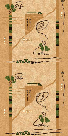 Ковровая дорожка (тканная) Diana 1