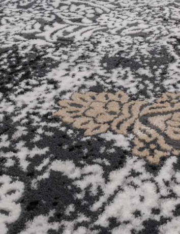 Турецкий ковер VISKONTI-30576A_BH3_77-CREAM-BLACK-STAN