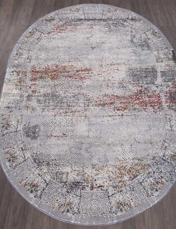 Турецкий ковер MARDAN-5044A-COKEN-D-GREY-BLUE-OVAL