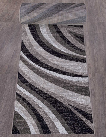 Ковровая дорожка (тканная) Diana 15 серый