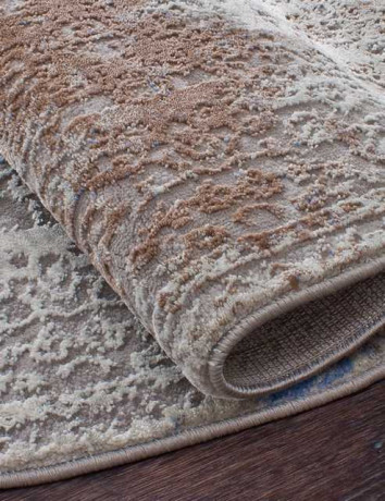 Турецкий ковер ARMINA-03879A-BLUE-BLUE-OVAL