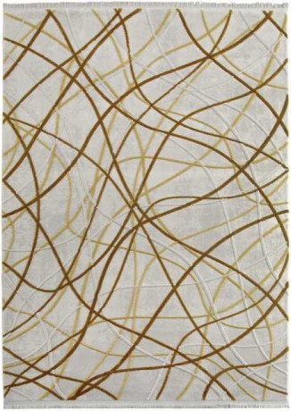 Турецкий ковер SARDES-TRUVA-08425Y-GOLD-GOLD-STAN