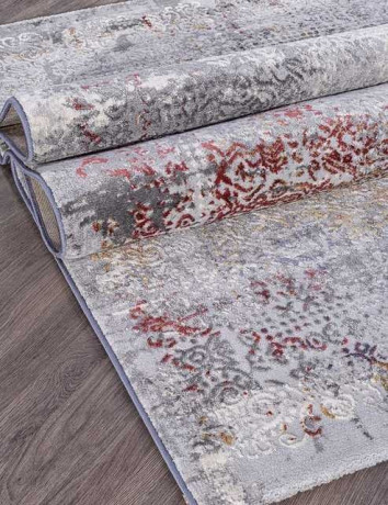 Турецкий ковер MARDAN-5044A-COKEN-D-GREY-BLUE-STAN