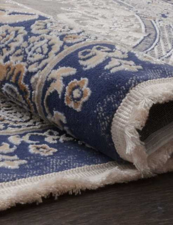 Турецкий ковер QATAR-33342-035-NAVY-OVAL