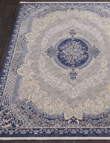 Турецкий ковер QATAR-33342-035-NAVY-STAN