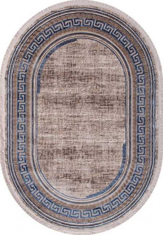 Турецкий ковер REGINA-O0274-030-BLUE-OVAL