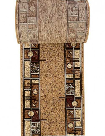 Ковровая дорожка (тканная) Diana 4 бежевый