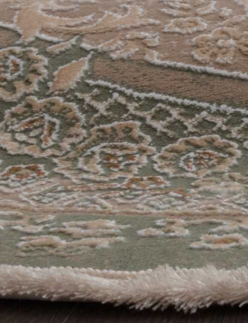 Турецкий ковер QATAR-33342-040-GREEN-OVAL