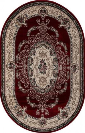 Ковёр COLIZEY-D058-RED-OVAL