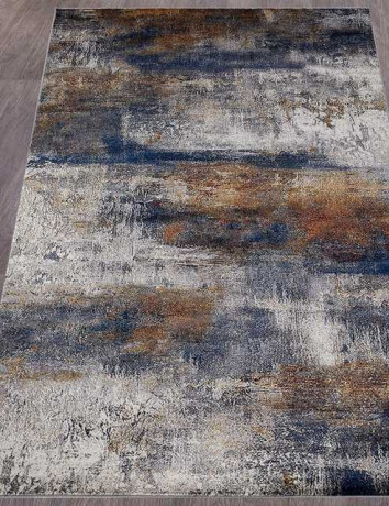 Ковёр LONDON-D821-GRAY-RED-STAN