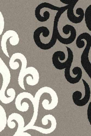 Прямоугольный ковер PLATINUM T628 GRAY