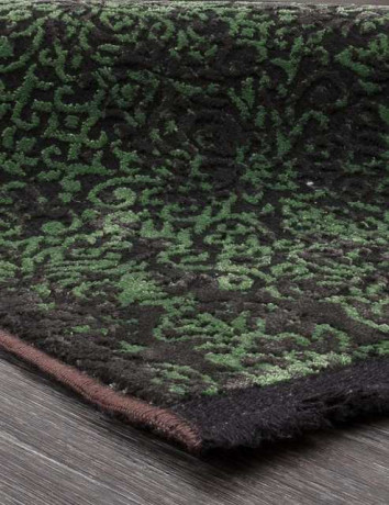 Турецкий ковер VISKONTI-30600A_BH6_14-BLACK-GREEN-STAN