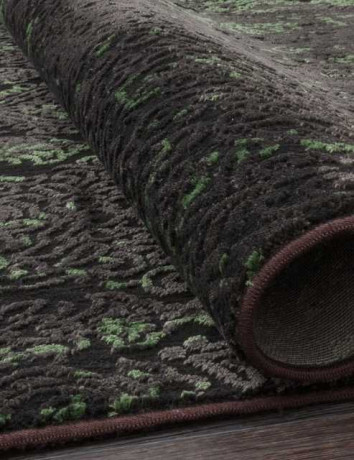 Турецкий ковер VISKONTI-30600A_BH6_14-BLACK-GREEN-STAN