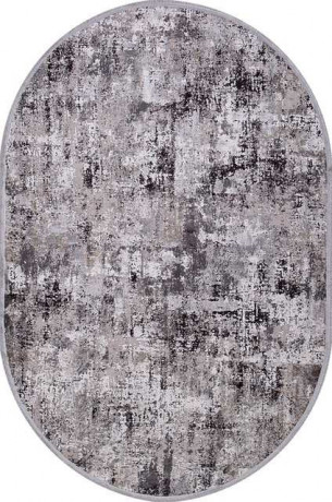Турецкий ковер ROXANNE-17105-L-GREY-D-GREY-OVAL