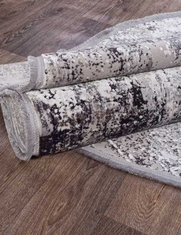 Турецкий ковер ROXANNE-17105-L-GREY-D-GREY-OVAL