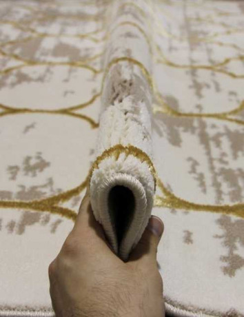 Турецкий ковер PACHA-07822Y-POLY-C-KREM-POLY-C-STAN