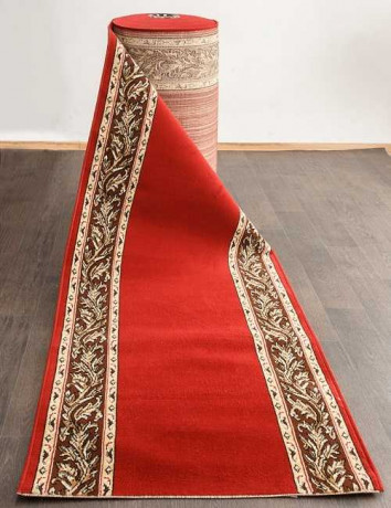 Ковровая дорожка (тканная) Diana 8 красный