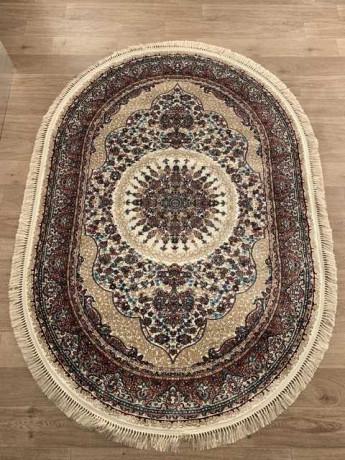 Турецкий ковер BROOKLYN-08611A-CREAM-CREAM-OVAL
