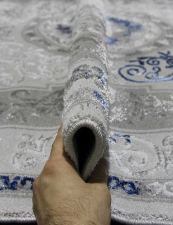 Турецкий ковер PACHA-07823G-POLY-C-GRI-POLY-C-OVAL