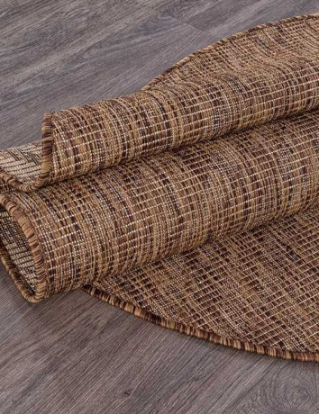 Ковёр VEGAS-S112-BROWN-OVAL