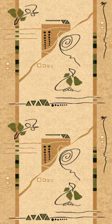 Ковровая дорожка (тканная) Valencia 1